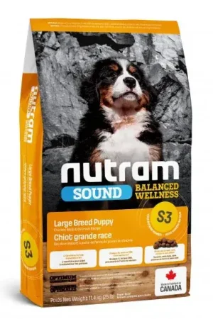 Alleen Vandaag Nutram Puppy Large S3 11,4 kg